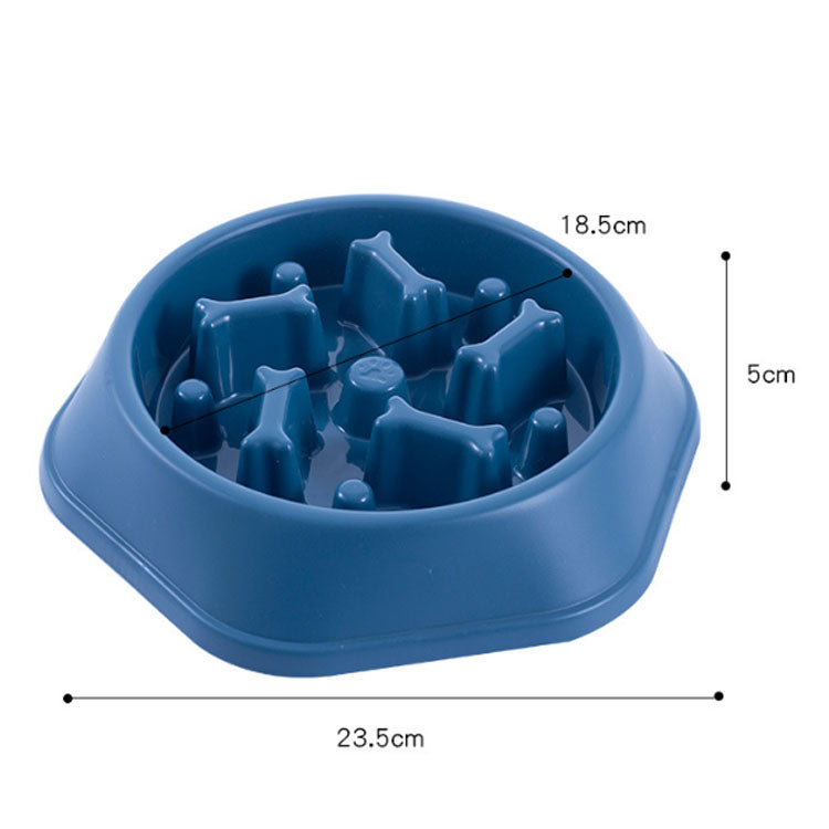Anti-Schrok Voerbak voor Honden – Langzaam Eten - Slowfeeder hond, Anti-slip, Anti-Knoei & Duurzaam