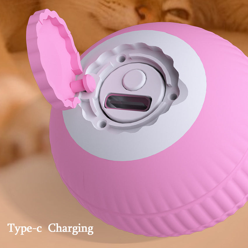 Automatische Bewegende Speelbal - Bal Voor Katten En Puppy's Honden - Oplaadbaar Met USB-C Kabel - Honden Speelgoed - Kattenspeeltjes