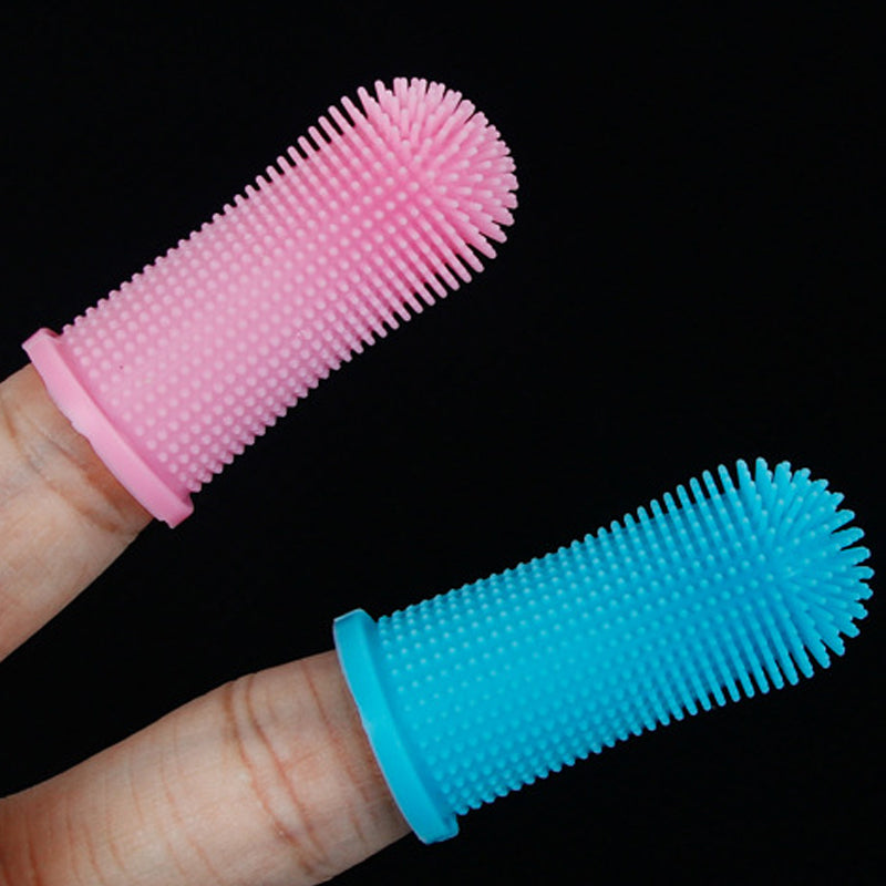 Honden tandenborstel - Set x5 stuks - Vingertandenborstel hond – Silicone Vinger – Tandenborstel voor Honden – Tandverzorging