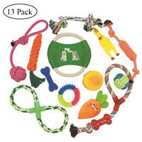 x13 kauwspeeltjes - Honden speelgoed - Puppy's en Middelgrote Honden- Interactive - Hondenspeeltjes
